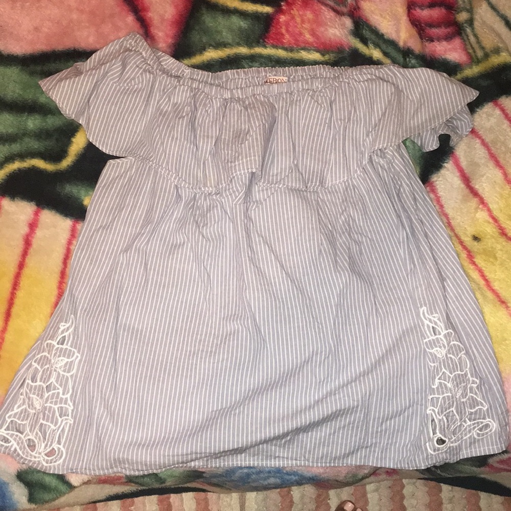 Off the shoulder shirt